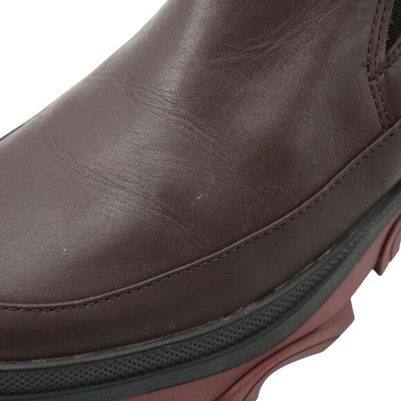 Sorel Women's Brex Boot Chelsea Waterproof Boots 10 New Cinder Black Platform - Picture 6 of 11